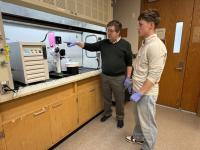 Student philanthropy helps modernize UW-Parkside organic chemistry labs