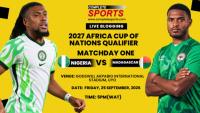 Nigeria Vs Madagascar Live Blogging: AFCON 2027 Qualification; Group L Matchday 1