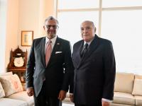 81st Session of the UN General Assembly: Attaf Meets Senior Advisor to the US President for Arab and African Affairs