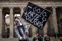 Cultural Workers Protest Massive Cuts to Colombia’s Arts Funding
