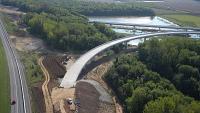 Governor Marks Major Construction Milestone on I-69 Ohio River Crossing