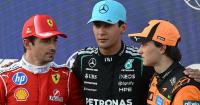 Kimi Antonelli hits wall as George Russell takes pole for Azerbaijan GP
