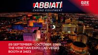 Abbiati returns to G2E Las Vegas with wide-ranging live gaming lineup
