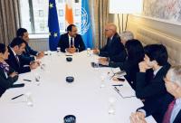 Christodoulides discusses Cyprus’ strategic role with AJC