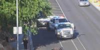 Juvenile on e-bike injured in northwest Las Vegas crash