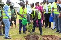 Equity Bank launches 2-year school tree planting drive at Nakanyonyi SS