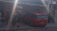 Police descend on Westhoughton street after car ploughs into Italian restaurant