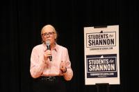 Shannon Taylor holds rally with Delegate Jessica Anderson, dodges question about Palestine