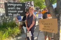 Government to dismiss citation against Shady Cove ICE protestor