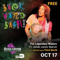 The Legendary Wailers to headline free concert at Dennis C. Moss Cultural Arts Center