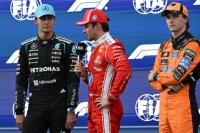 'Perfect lap' gives Russell pole for Azerbaijan GP as Antonelli crashes out