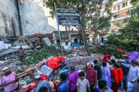 Health centre demolished at midnight in Dhaka