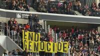 Viral: 'End Genocide' Banner Displayed Inside Stadium During Austria-Israel Nations League Match