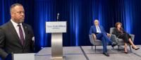 Premier Brantley Promotes Nevis Financial Services at New York Investment Summit as NIA Advances Economic Diversification