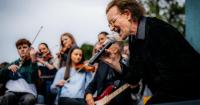 Thousands gifted surprise U2 gig in Dublin for band’s 50th ‘birthday’