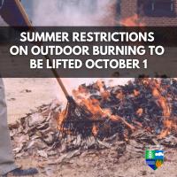 NORTH GEORGIA BURN BAN TO BE LIFTED OCTOBER 1