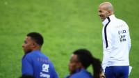 Who is in Zidane's first France starting XI?