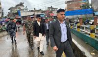 Home Minister inspects riverine areas amid rising water levels