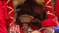 Indra Jatra: New Royal Kumari embarks on her first tour of Kathmandu