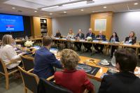 Đurić Confers with American Jewish Committee Delegation in New York