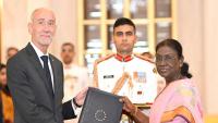 President Murmu accepts credentials from envoys of six nations, EU