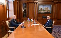 Azerbaijan, Tajikistan PMs discuss opportunities of Middle and Zangazur corridors