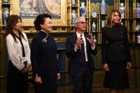Melania Trump, Peng Liyuan Tour Smithsonian’s National Museum of Asian Art