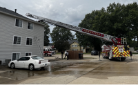 Kansas family of 4 displaced after apartment fire