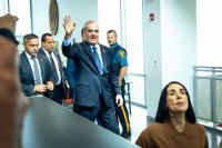 Dominican Republic President Luis Abinader Visits William Paterson University, Honored with President’s Medallion