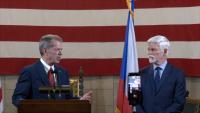 Czech President Pavel's trip to Nebraska concludes with joint presser alongside Pillen