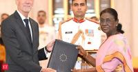 Envoys of six nations including Finland, EU present credentials to President Murmu