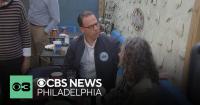 Pennsylvania Gov. Josh Shapiro hits campaign trail at South Philly diner