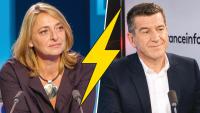 "Pigasse is a small-time office boy who wants to become a minister in Mélenchon's government," Françoise Degois slams the businessman on Sud Radio
