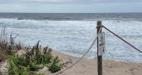 Powerful waves, high tides strip sand from Delaware beaches