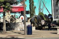 Little Rock Main Street sculpture headed to golf course; attorney general has plans for former ‘Helios’ site