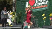 California’s inaugural Dolly Parton Day celebrated in San Francisco’s Union Square