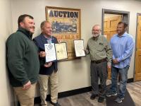 Bergen’s Harris Wilcox Inc. auction company recognized on New York’s Historic Business Registry