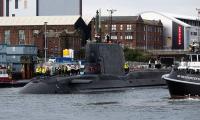 Britain's new £1.65billion nuclear submarine finally launches after 13 YEARS under construction