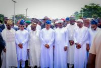 Former Kogi Governor Ibrahim Idris Buried in Abuja as Ododo, Wada, Bello, Family, Dignitaries Pay Final Respects