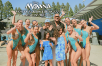 We Know the Way: US Olympic Artistic Swimming Team Dances Alongside Track from "Moana: Voices Across the Ocean"