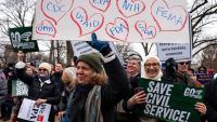 Sweeping job cuts have reshaped life and job prospects in the DC area, new survey finds Sam Trumbull once wrote public assistance policy to help people receiving food assistance, then needed public assistance for her family. Amanda Nataro won't tak