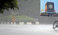 Rainwater Enters KGH Ayurveda Drug Store
