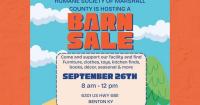 Humane Society of Marshall County to hold barn sale Saturday