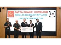 True Hope Foundation contributes ₹50 Lakh to Army Central Welfare Fund for Nepal Flood Relief