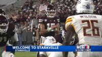 Tourism leaders and business owners welcoming football fans to Starkvegas