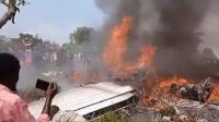 Military plane crash kills 14 in Congo