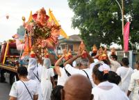 Felicity’s Ganesh Utsav culminates with colourful street procession