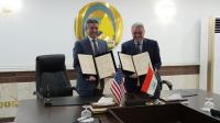 Iraq and US sign accord handing over diplomatic center at Baghdad Airport