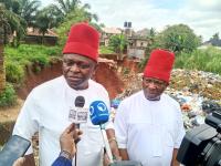 Umeh Urges FG To Declare Anambra Central Ecological Disaster Zone As Erosion Swallows Houses