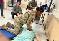 Landstuhl Simulation Center Puts CPR Skills to the Test During Healthcare Simulation Week